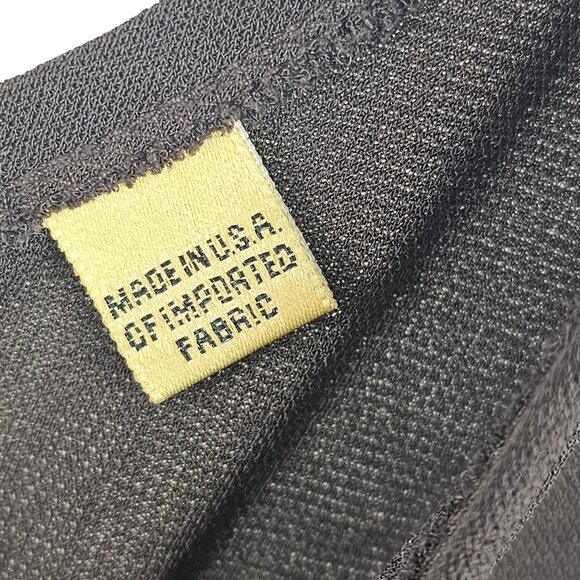 Casual Office Workwear Party Evening Dark Brown Dress Relaxed Fit Donna Karan S - Picture 3 of 15